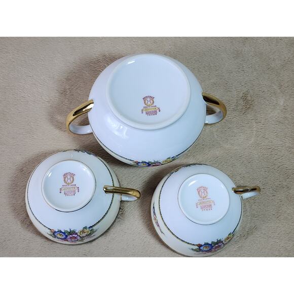 Noritake Juanita Tea Cup Sugar Bowl Porcelain Dinnerware Made Japan Vintage - Picture 13 of 14